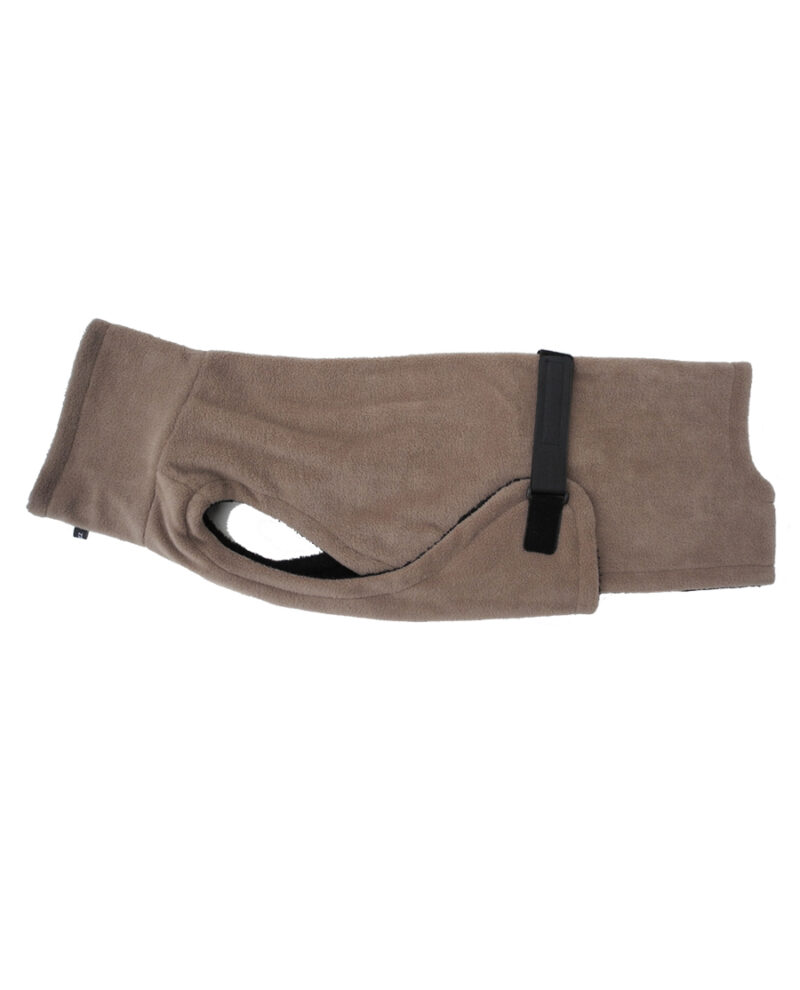 Wärmender HundeBademantel DRY & WARM, außen Fleece/innen Frottee – Bild 4