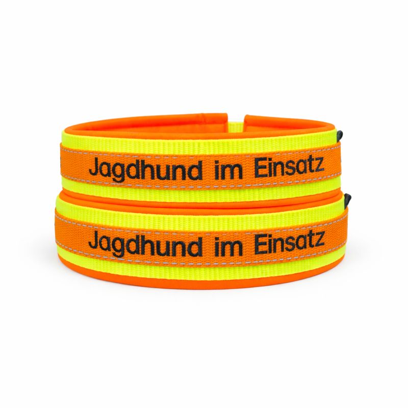 Hundehalsband Ranger mit Klickverschluss, orange – Bild 2